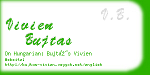 vivien bujtas business card